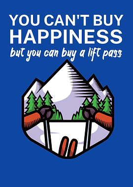 Happiness buy lift pass