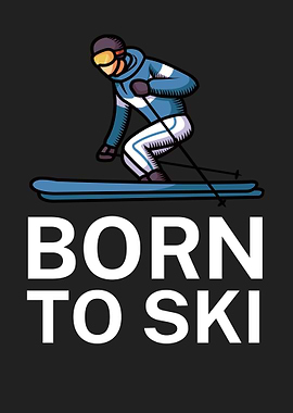 Born to ski