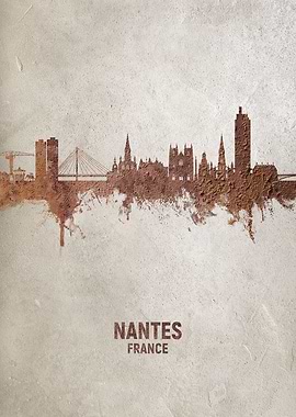 Nantes Skyline France
