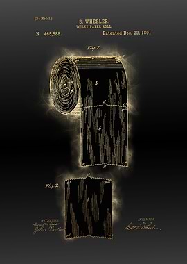 toilet paper roll patent