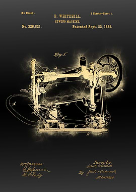 sewing machine patent