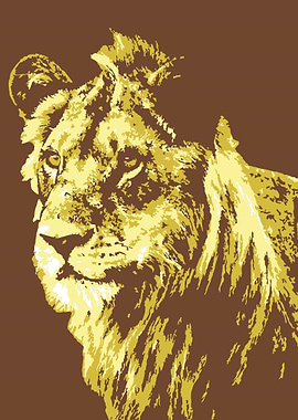 Lion V8 Pop Art