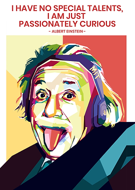 Albert Einstein Pop Art