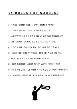 10 Rules for Success