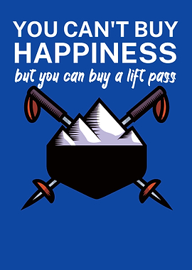 Happiness buy lift pass