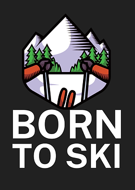Born to ski
