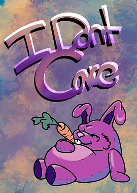 The I dont care mood bunny