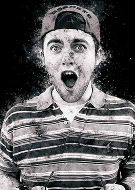 Mac Miller BW