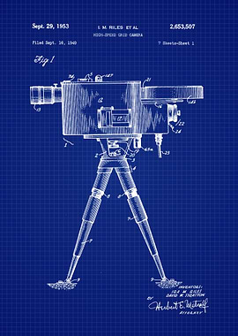 1953 Grid Camera Patent