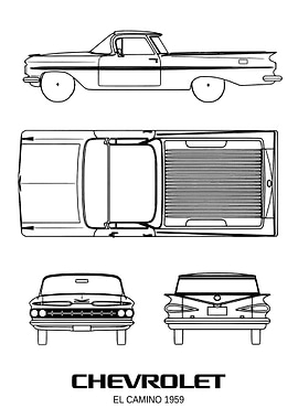 BNW Chevrolet El Camino 19
