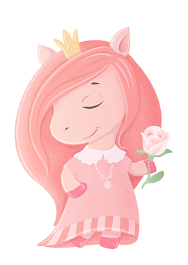 Lovely Pink Pony Queen