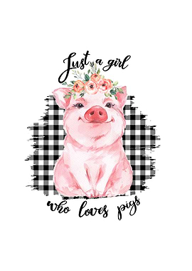 Just a girl who loves pigs