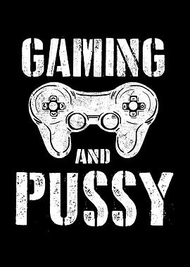 Gaming And Pussy Gamepad