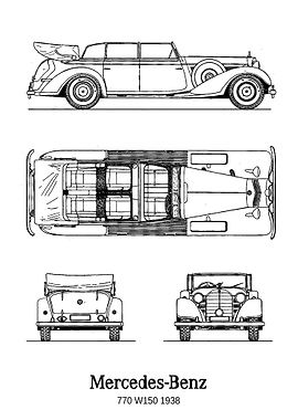 BNW MercedesBenz 770 W150