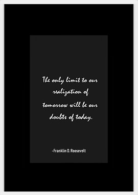 Franklin D Roosevelt