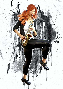 Saxophone Musician