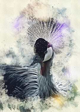 Watercolor Bird Painting