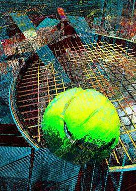 Tennis art print work 19