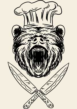 Grizzly Bear Chef
