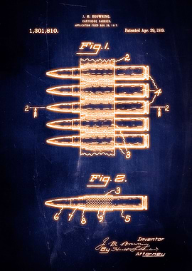 Machine Gun Bullet Carrier