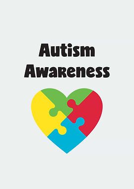 Autism Awareness Heart