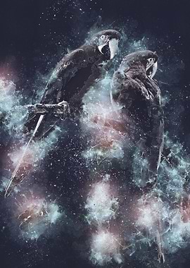 Watercolor Bird Painting