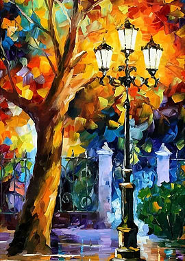 Leonid Afremov Landscape