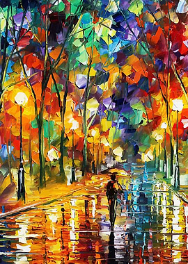 Leonid Afremov Landscape