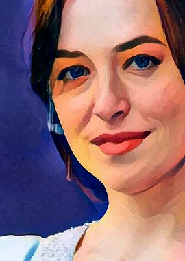 Closeup Dakota Johnson