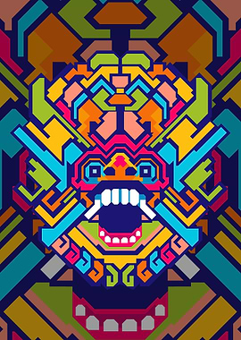 BARONG POP ART GEOMETRIC