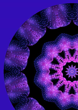 Bioluminiscent Mandala III