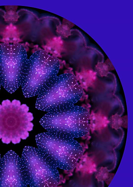 Bioluminiscent Mandala IV