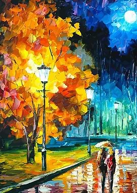 Leonid Afremov Landscape