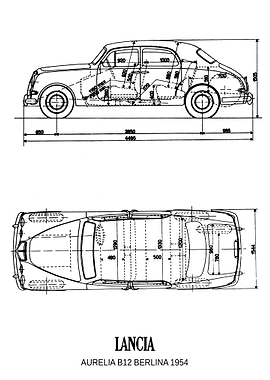 BNW Lancia Aurelia B12 Ber