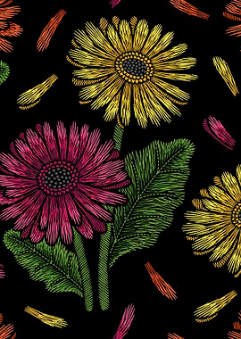 EmbroideredFlowersOnBlac14