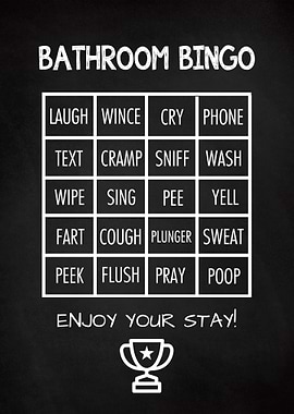 Bathroom Bingo