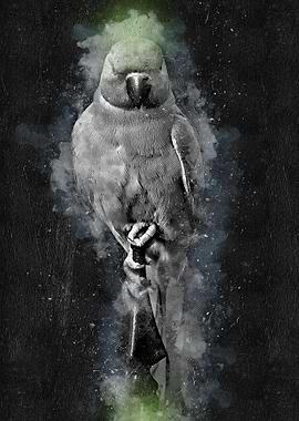 Watercolor Bird Painting