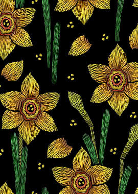 EmbroideredFlowersOnBlac16