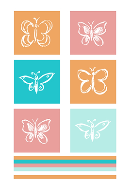 Butterfly Cute Colorful 3