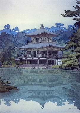 Japanese wood print 005