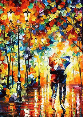 Leonid Afremov Landscape