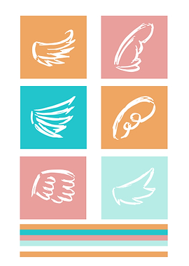 Wings Cute Colorful 2
