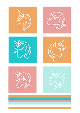 Unicorn Cute Colorful