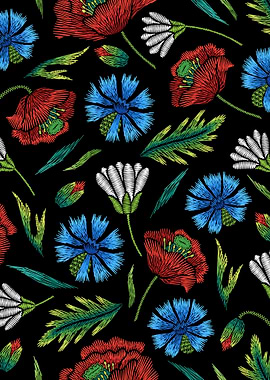 EmbroideredFlowersOnBlac25