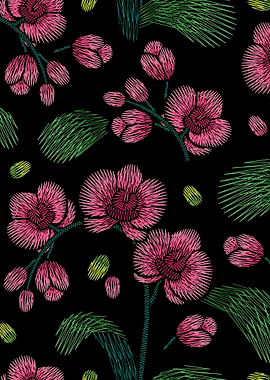 EmbroideredFlowersOnBlac24