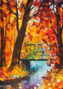 Leonid Afremov Landscape