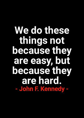 John F Kennedy Quote