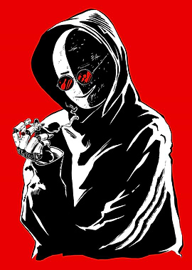 Even droids need a smoke