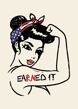 Unbreakable Earned It Flag