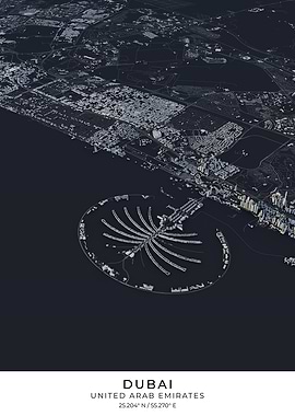 Dubai 3D City Map